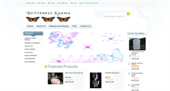 Desktop Screenshot of butterflykarma.com.au
